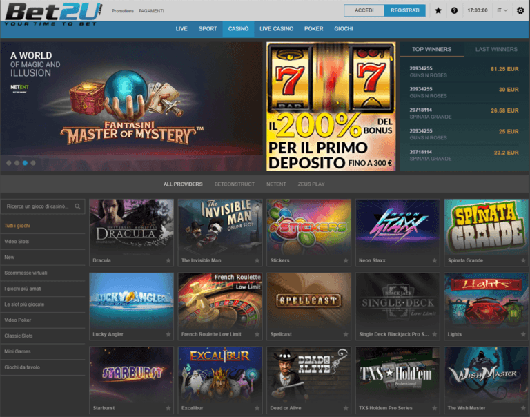 Bet2U Casino