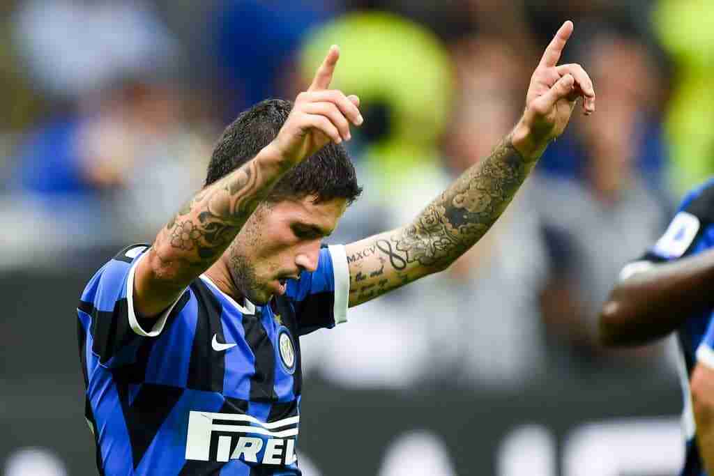 esultanza gol Stefano Sensi, Inter