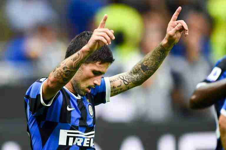 esultanza gol Stefano Sensi, Inter