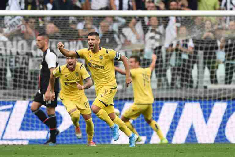 esultanza gol Veloso, Juventus-Verona