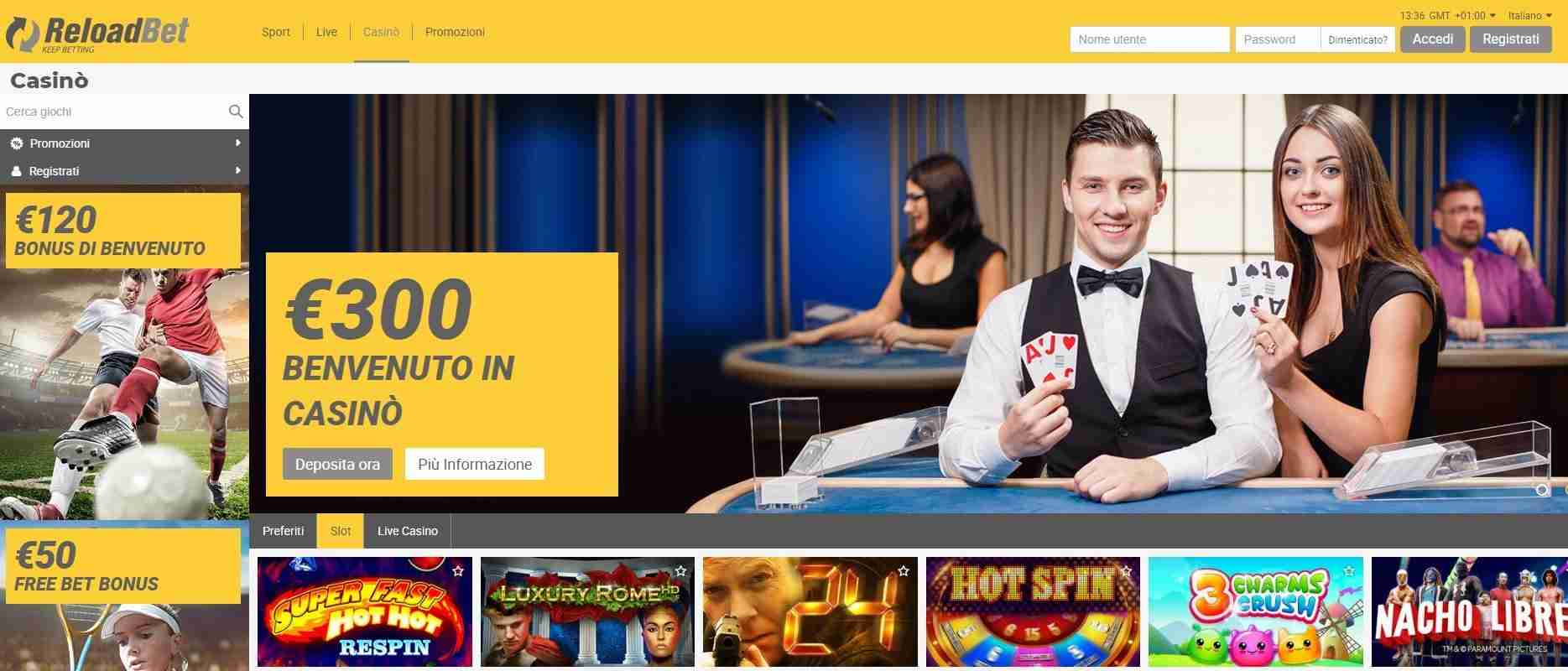 CASINO RELOADBET