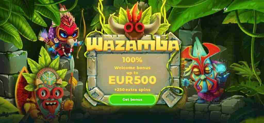 Bonus benvenuto Wazamba Casino 