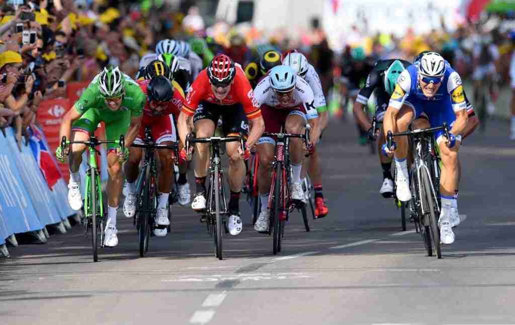 volata ciclismo Tour de France