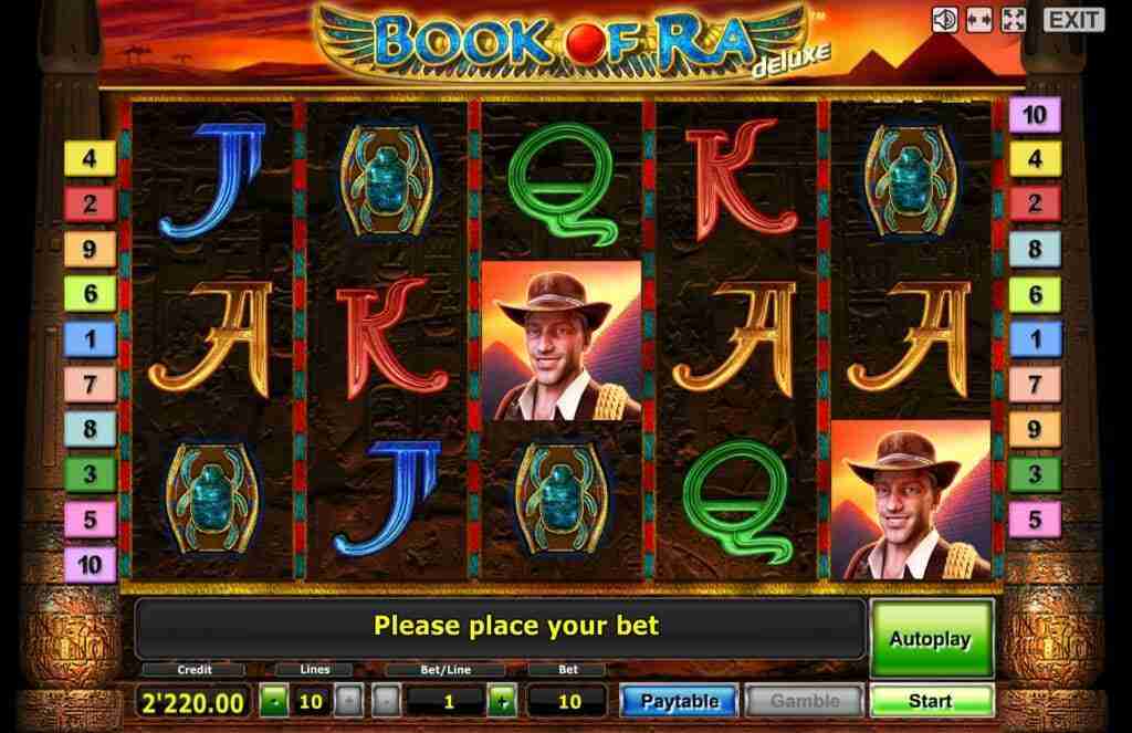 Simboli Book of Ra Slot Machine