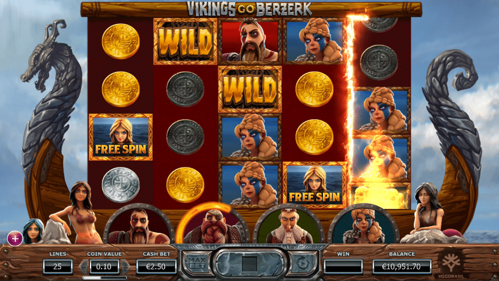 Simboli Vikings go Berzerk Slot Machine