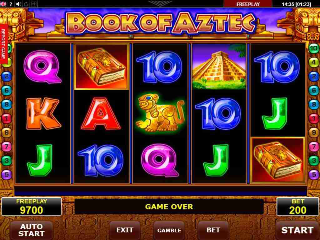 simboli Book of Aztec Slot Machine