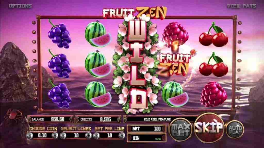 simboli slot Fruit Zen