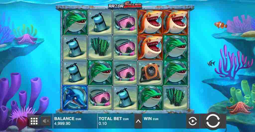 simboli Razor Shark slot machine