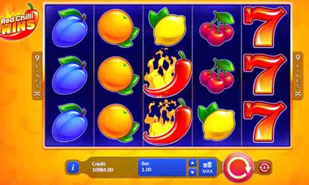 simboli Red Chilli Wins slot machine