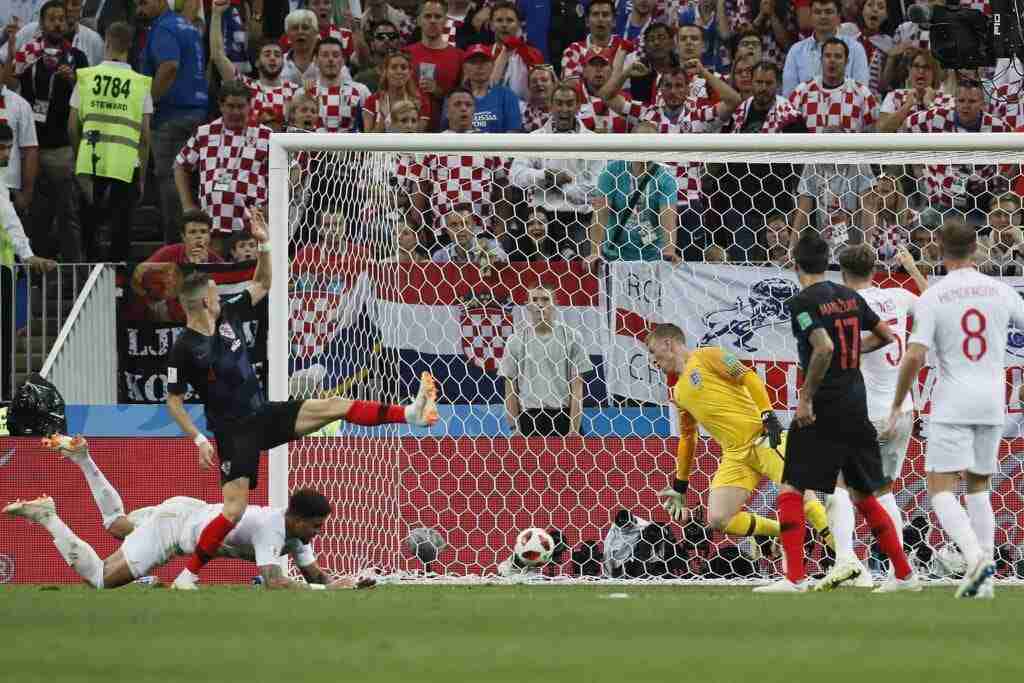 gol Perisic, Croazia-Inghilterra