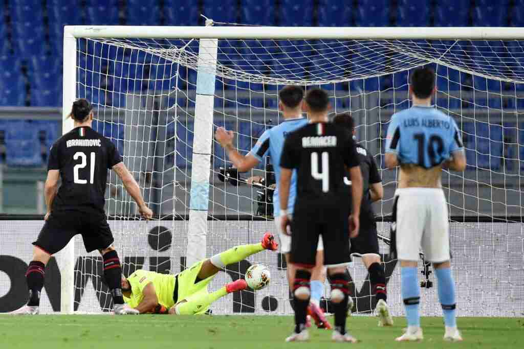 gol Ibrahimovic, Lazio-Milan