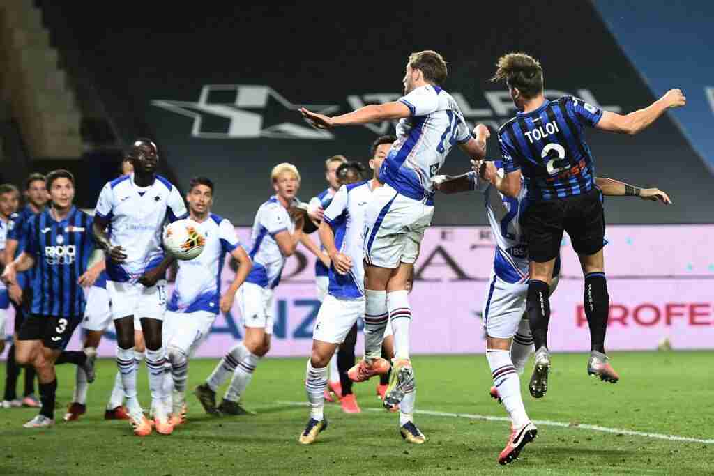 gol Toloi, Atalanta-Sampdoria