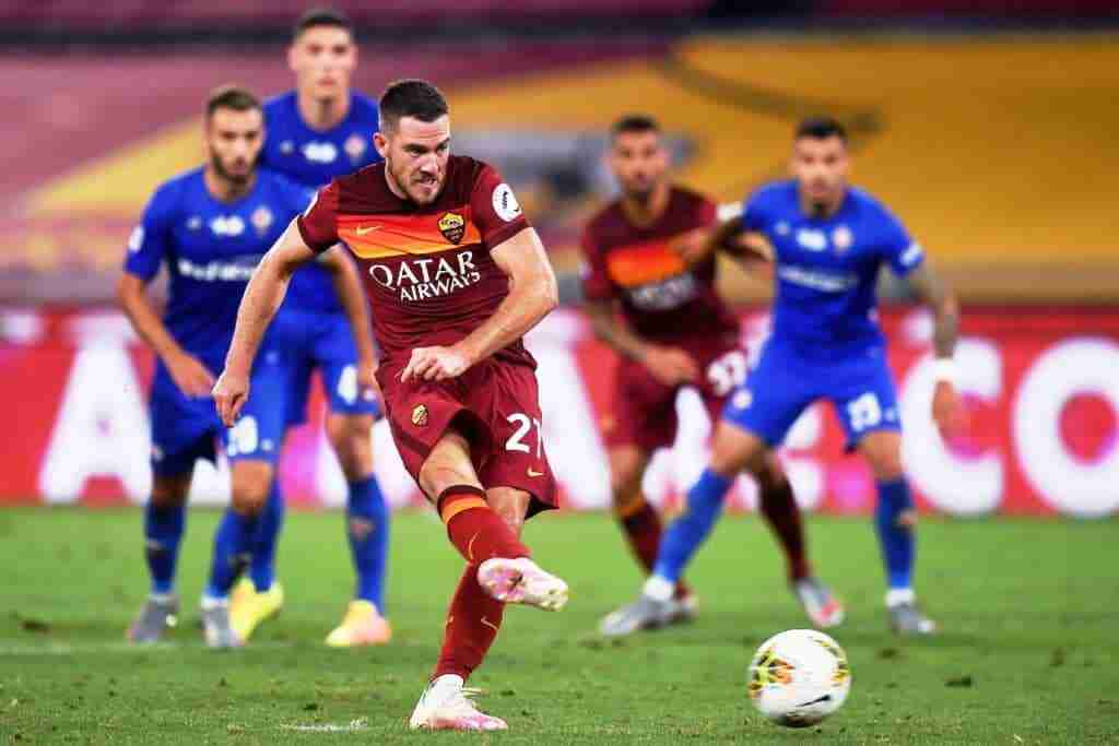 gol Veretout, Roma-Fiorentina