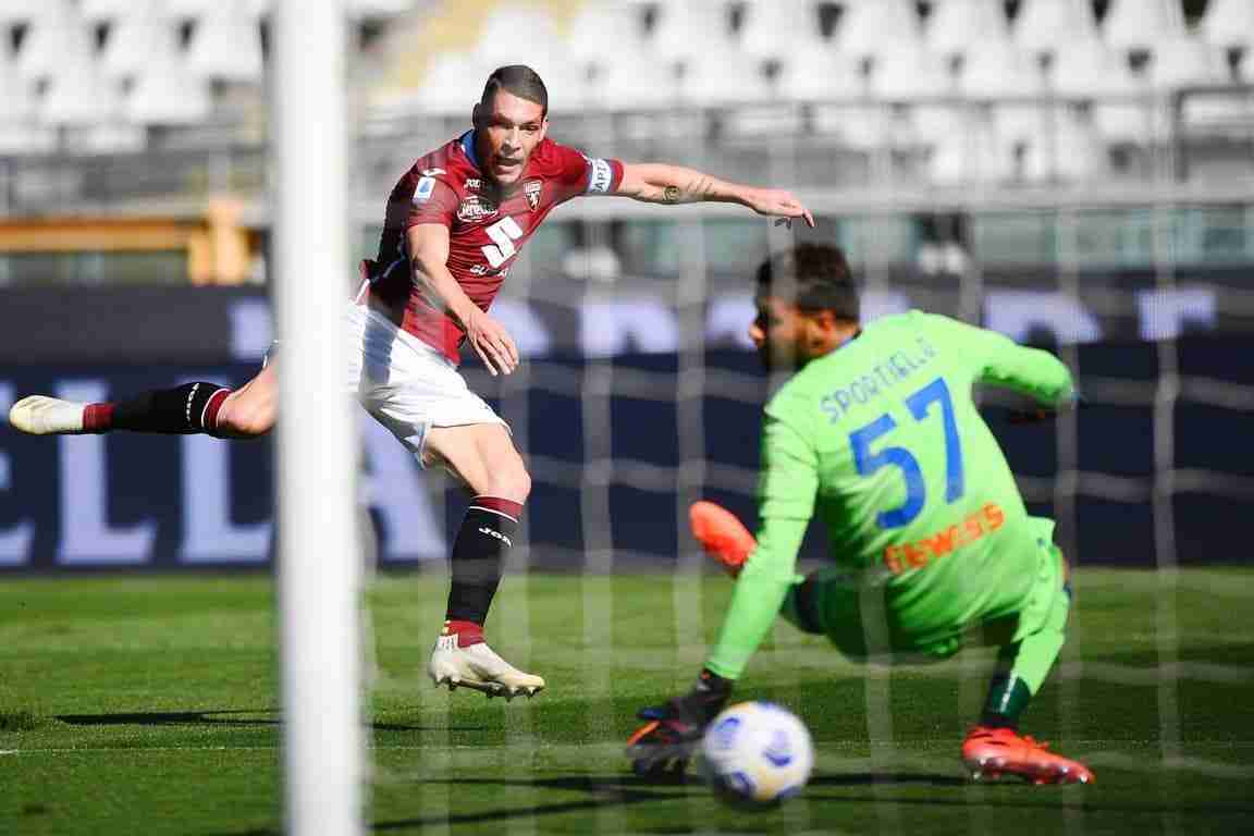 gol Belotti, Torino-Atalanta