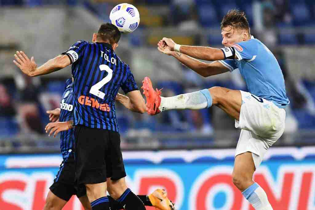 Immobile-Toloi, Lazio-Atalanta