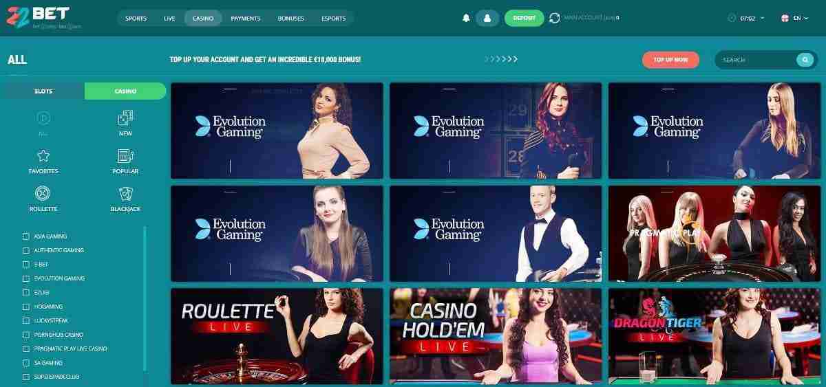 Recensione 22bet Casinò