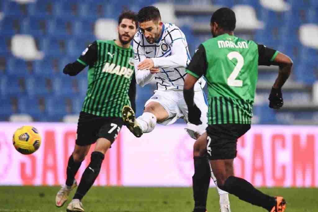 gol Gagliardini, Sassuolo-Inter