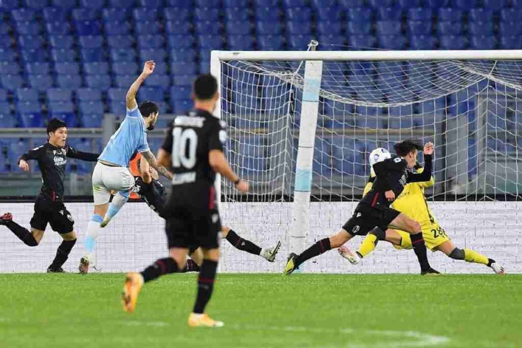gol Luis Alberto, Lazio-Bologna