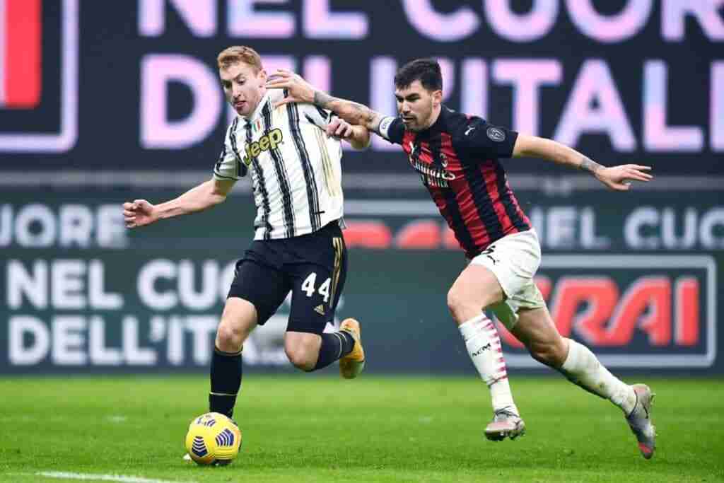 Kulusevski-Romagnoli, Milan-Juventus
