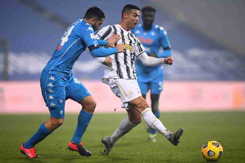 Ronaldo-Manolas, Juventus-Napoli