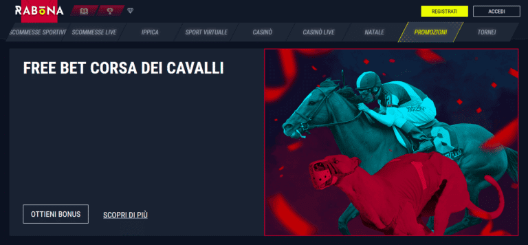Codice Promo Rabona per scommettere online Gratis