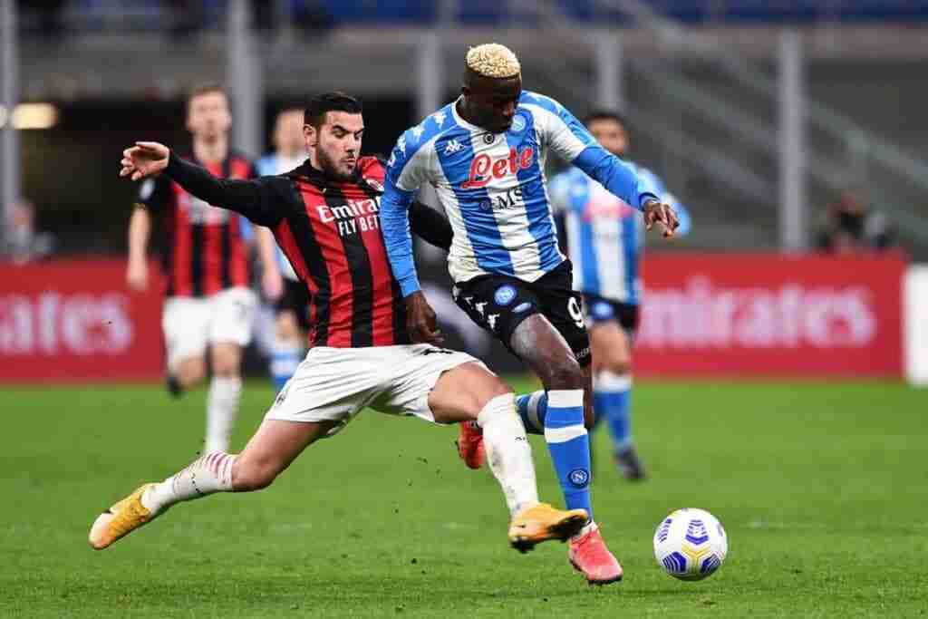 Hernandez-Osimhen, Milan-Napoli