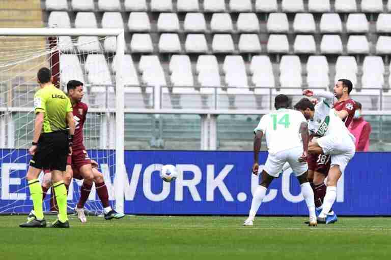 gol Berardi, Torino-Sassuolo