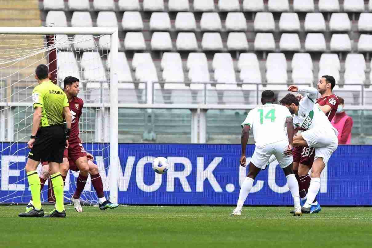 gol Berardi, Torino-Sassuolo