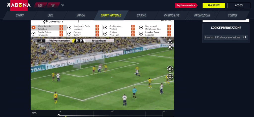 Come vincere alle Scommesse Virtuali Calcio