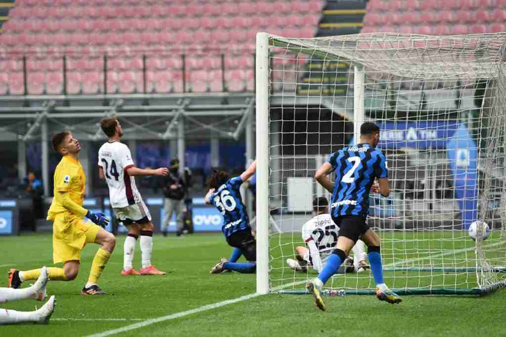 gol Darmian, Inter-Cagliari