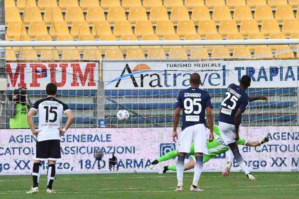 gol Simy, Parma-Crotone