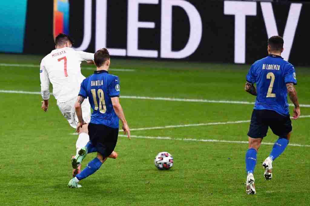 gol Morata, Italia-Spagna