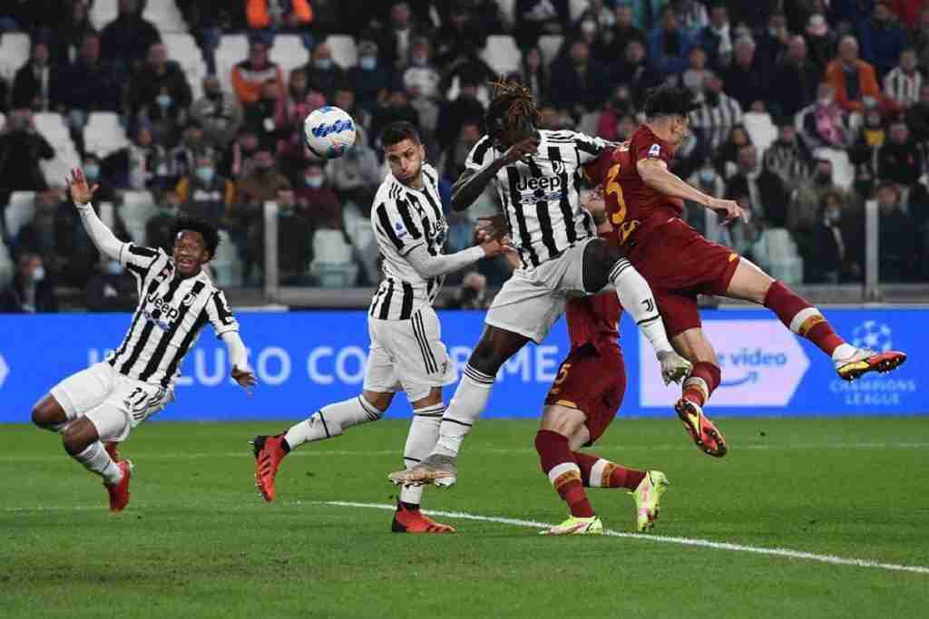 gol Kean, Juventus-Roma