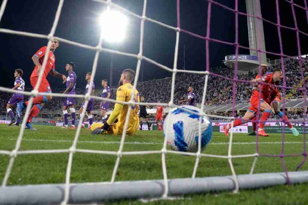 gol Rrahmani, Fiorentina-Napoli