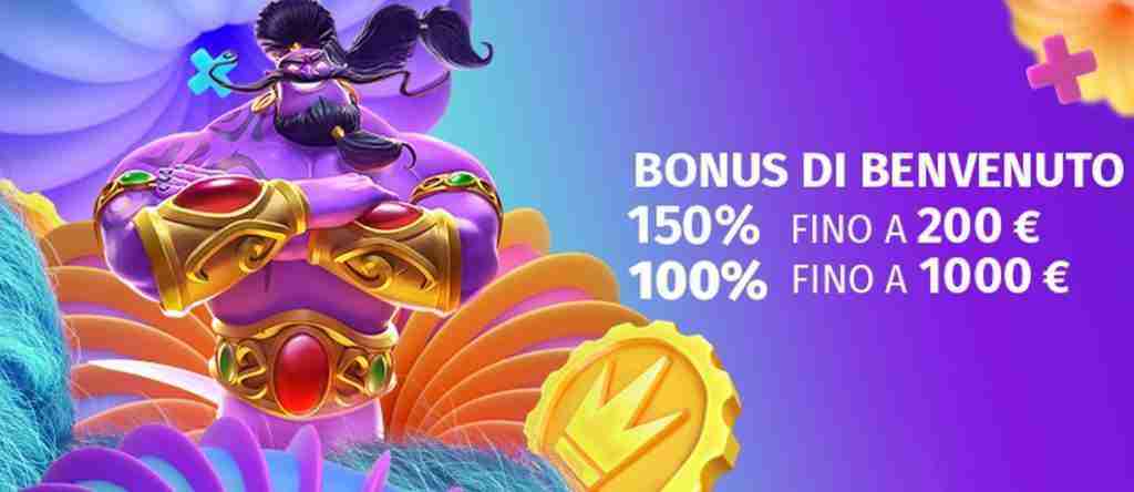 bonus benvenuto Mystake Casinò