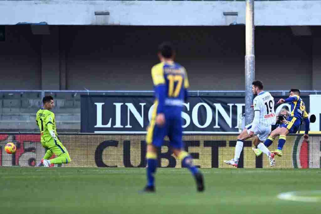 gol Simeone, Verona-Atalanta