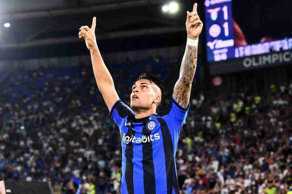 Esultanza Lautaro Martinez, Inter