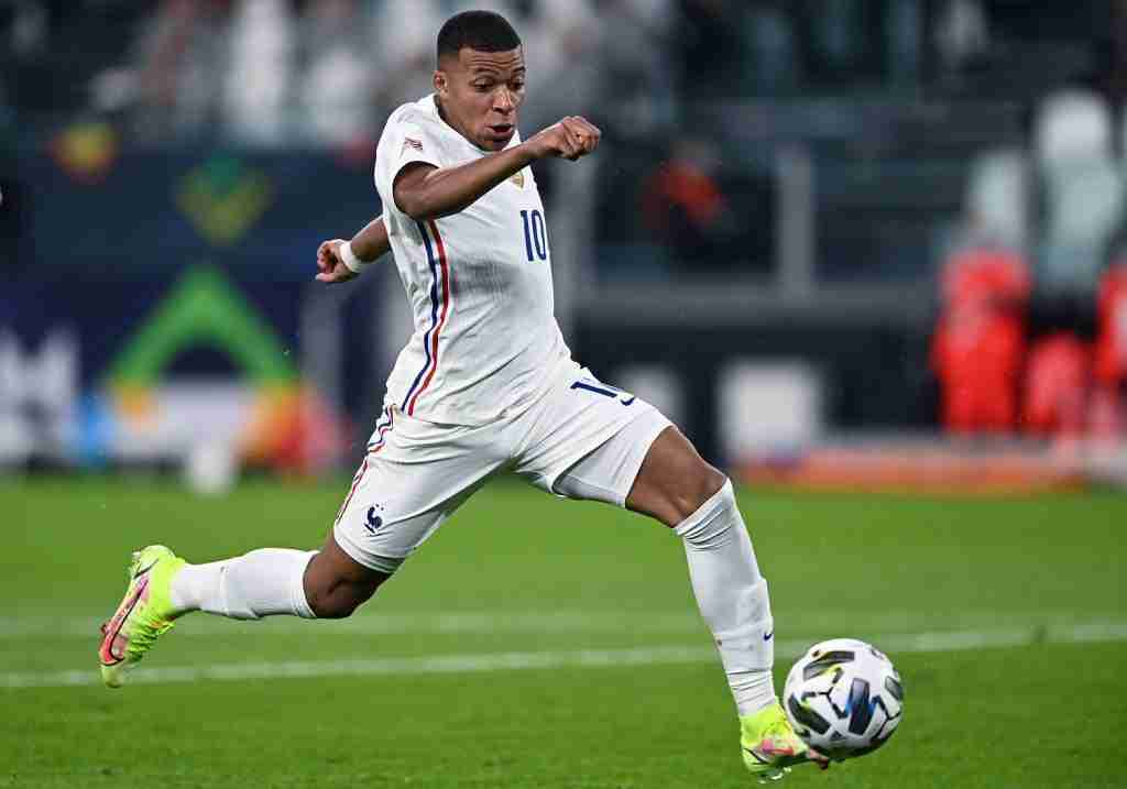 Mbappé, attaccante Francia