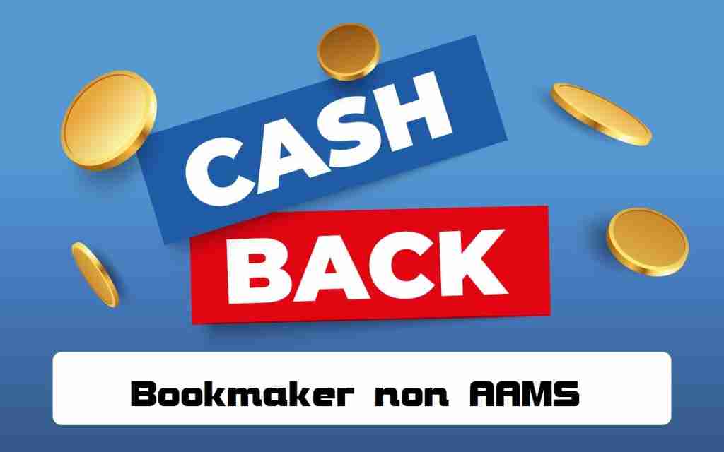 cashback bookmaker non aams